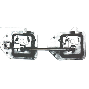 Rotating Catch Compartment Latches