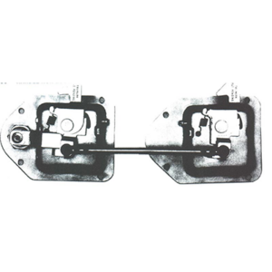 Rotating Catch Compartment Latches
